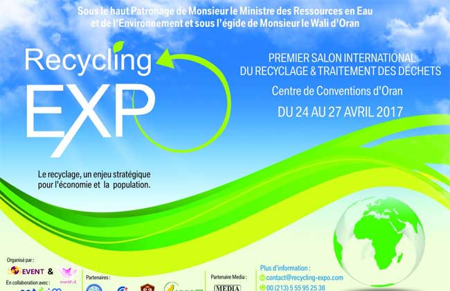 Algérie:  Un salon international sur le recyclage et le traitement des déchets à Oran
