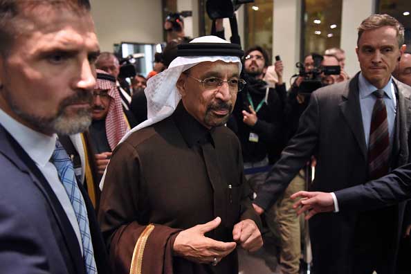 Le ministre saoudien de l'Energie, Khalid al Falih,