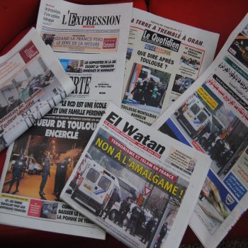 Image journaux algériens